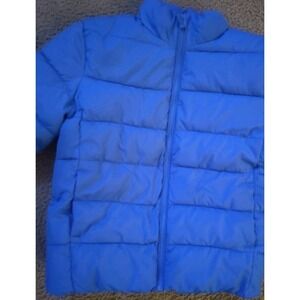 Childrens Place Childs M 7-8 Puffer Coat Cobalt Blue Kids Fall Winter